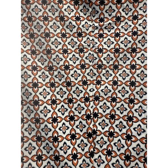 Max Studio Top Womens X-Small White Blouse Shirt Ruched Wrap Knit Career New - Picture 8 of 13